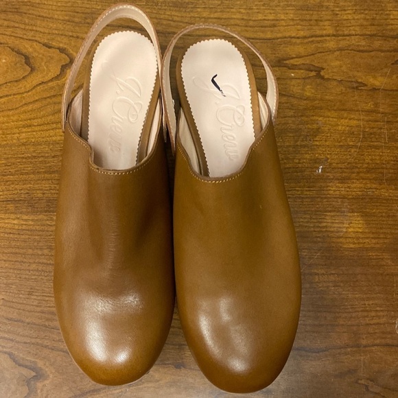 J Crew Convertible leather clogs BA188 - Picture 4 of 6